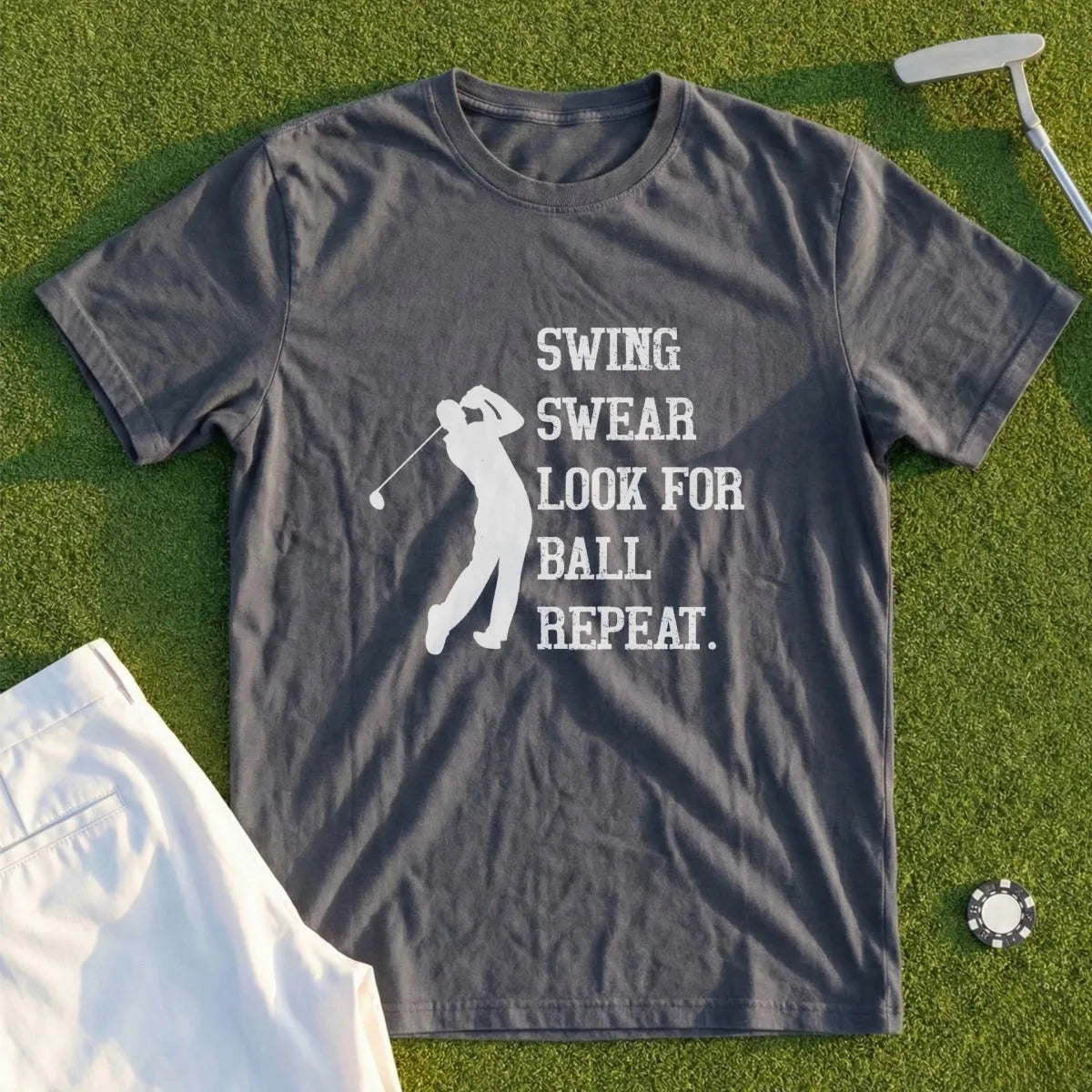 Swing Swear Repeat Tee