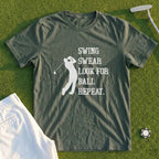 Swing Swear Repeat Tee