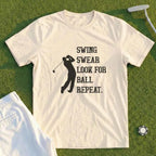 Swing Swear Repeat Tee