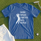 Swing Swear Repeat Tee