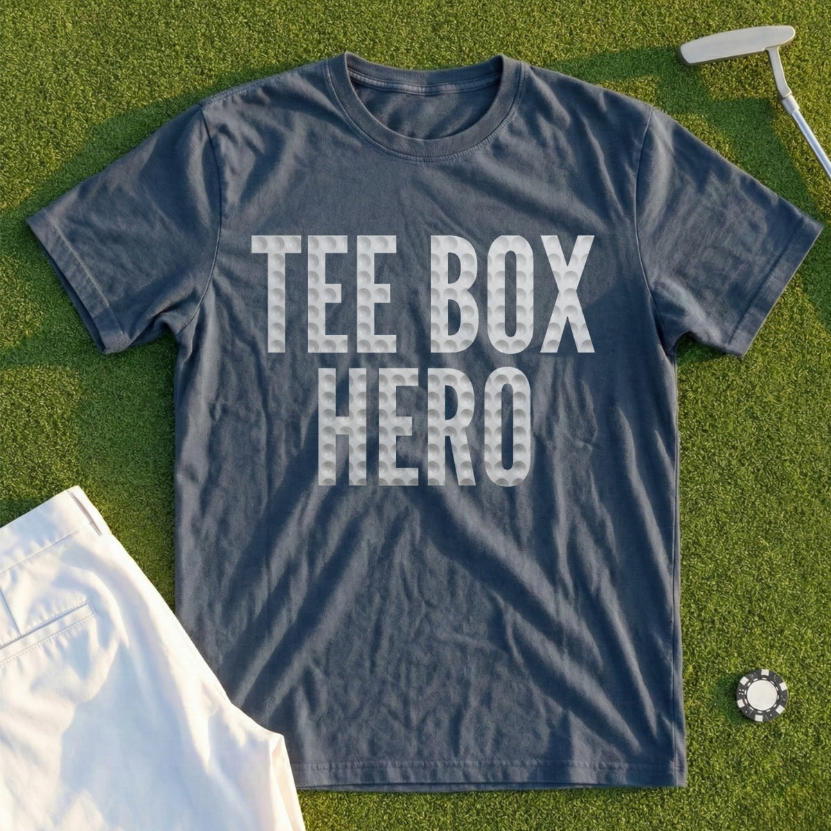 TEE BOX HERO Dimples Tee