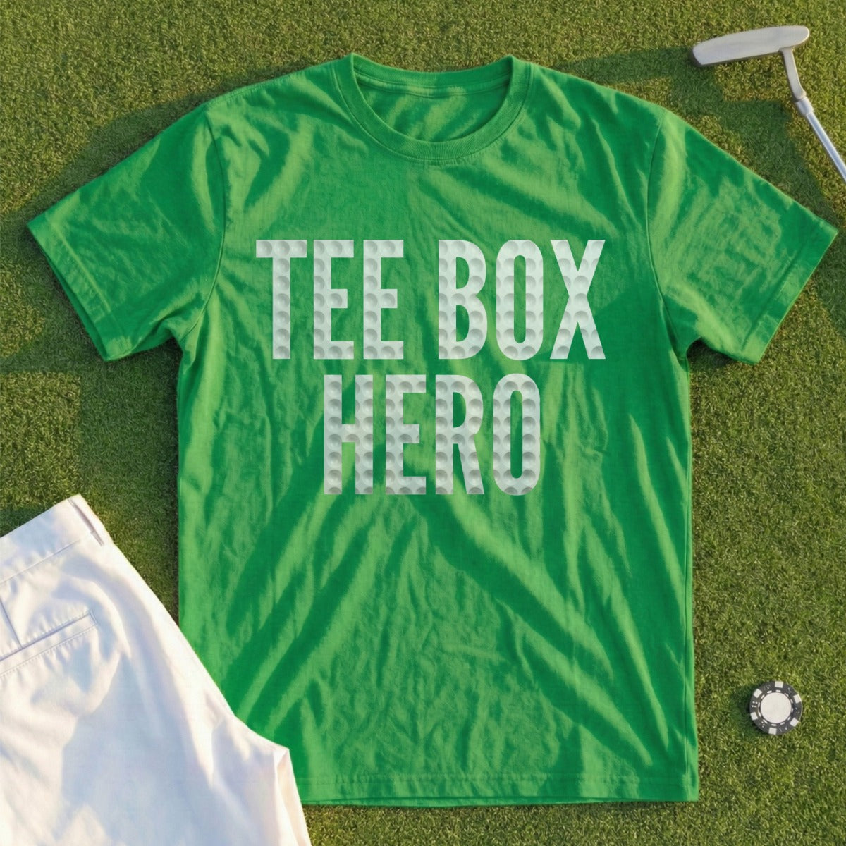 TEE BOX HERO Dimples Tee
