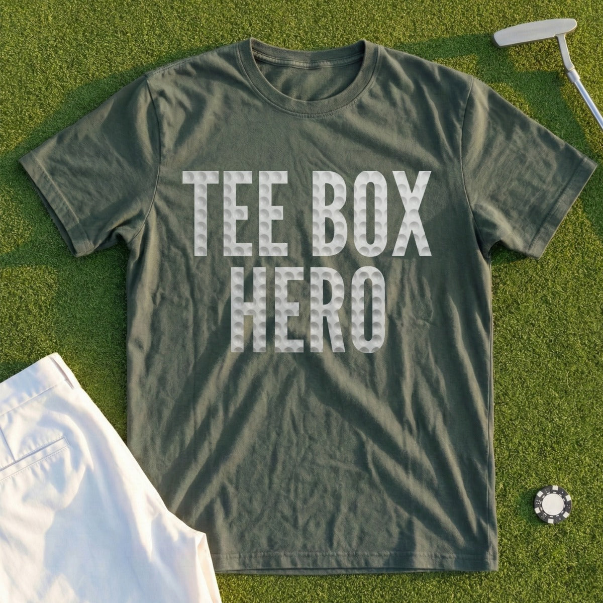 TEE BOX HERO Dimples Tee