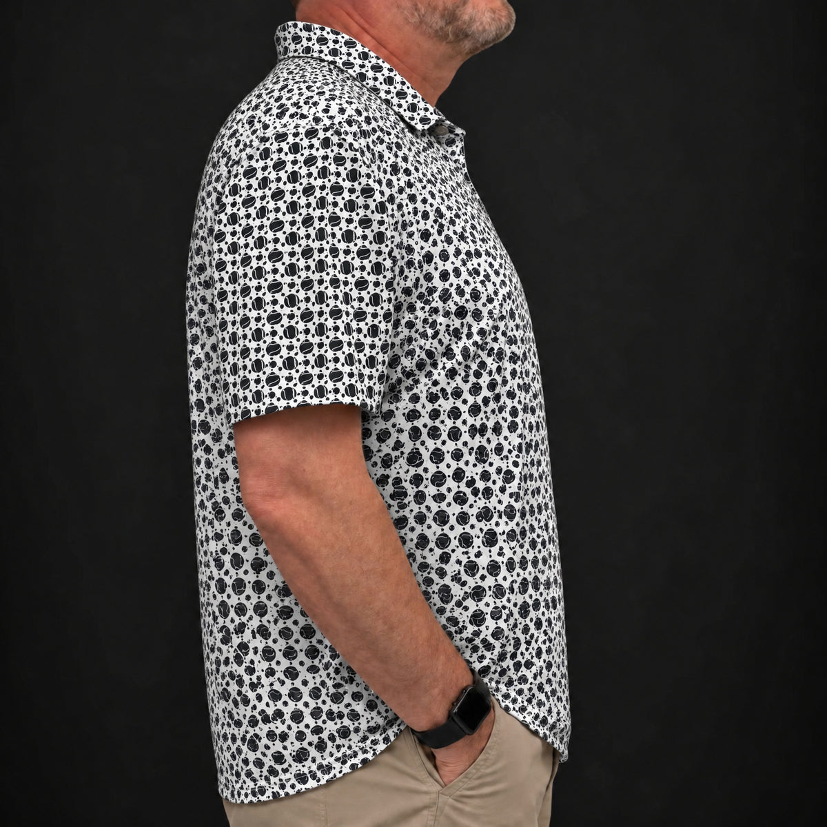 Tennis Balls Performance Print Polo