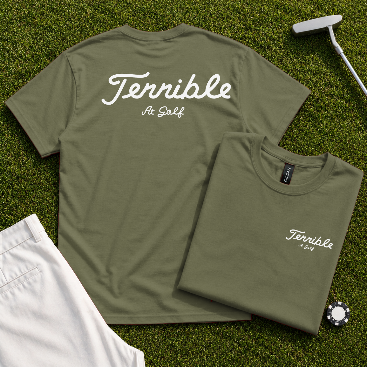 Terrible Back Print Tee