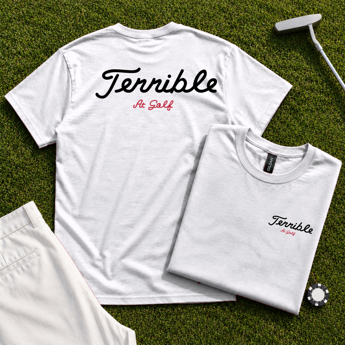 Terrible Back Print Tee