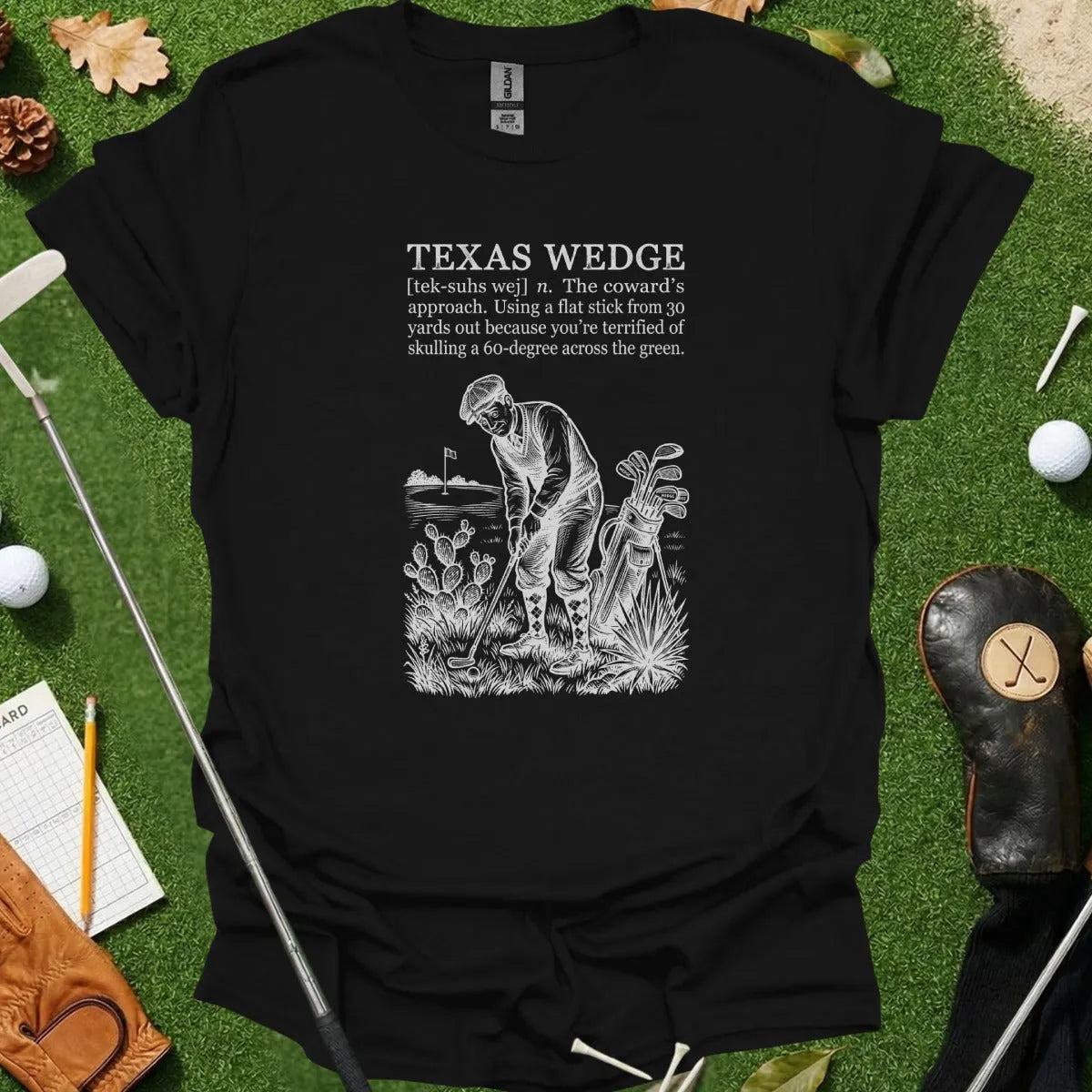 Texas Wedge Dictionary Definition Tee
