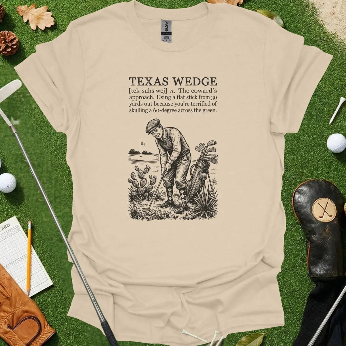 Texas Wedge Dictionary Definition Tee