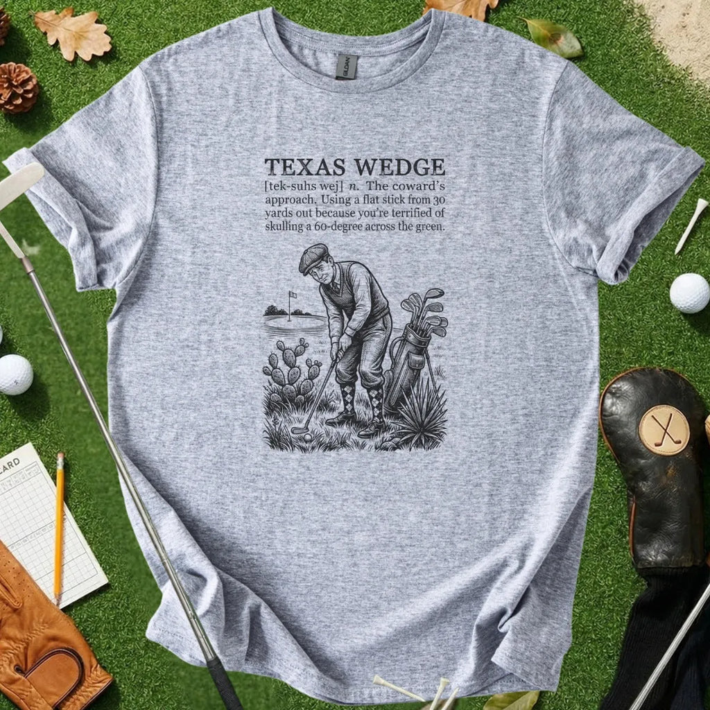 Texas Wedge Dictionary Definition Tee