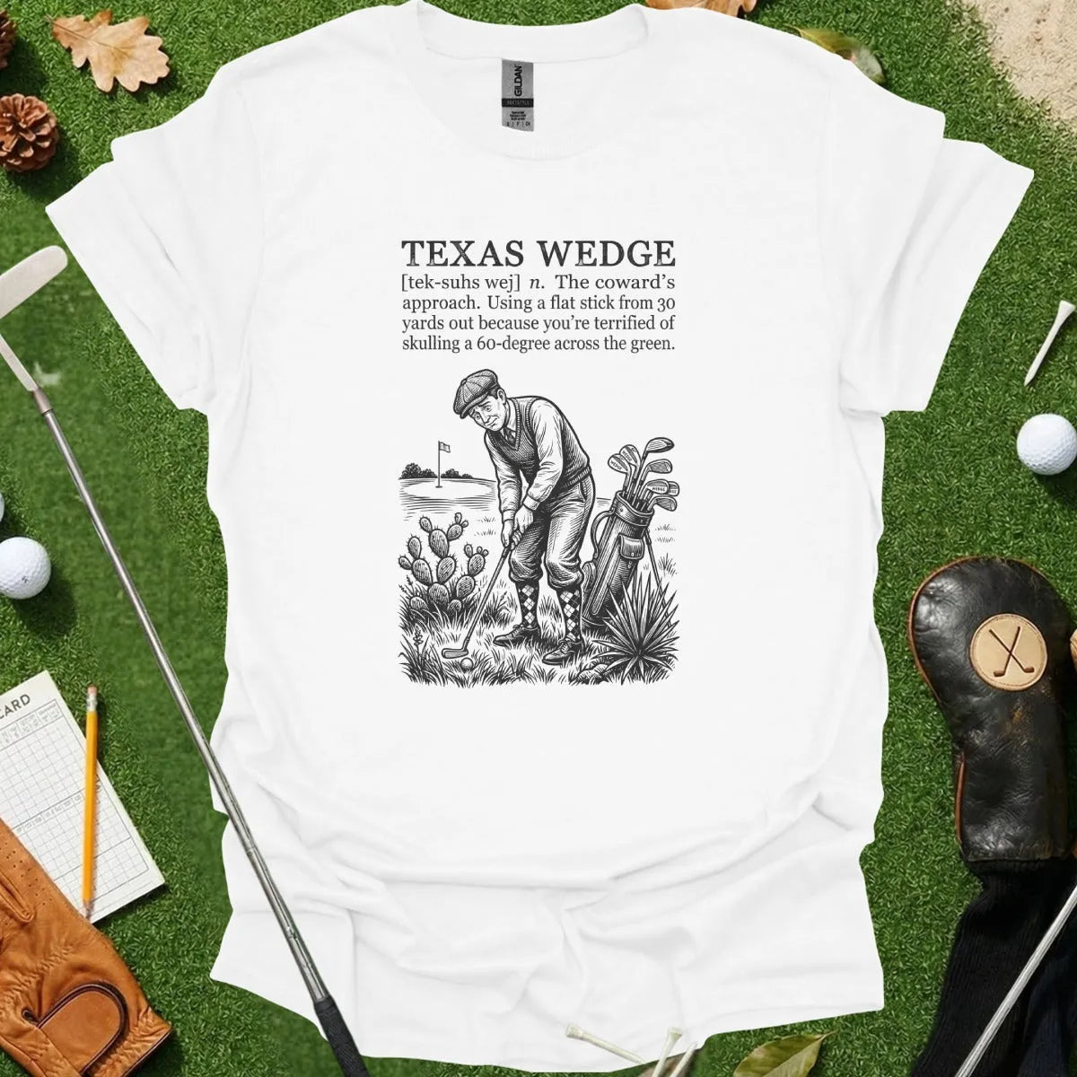 Texas Wedge Dictionary Definition Tee