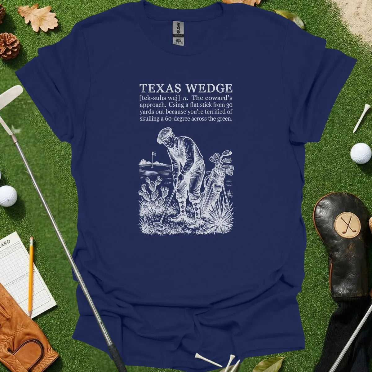 Texas Wedge Dictionary Definition Tee