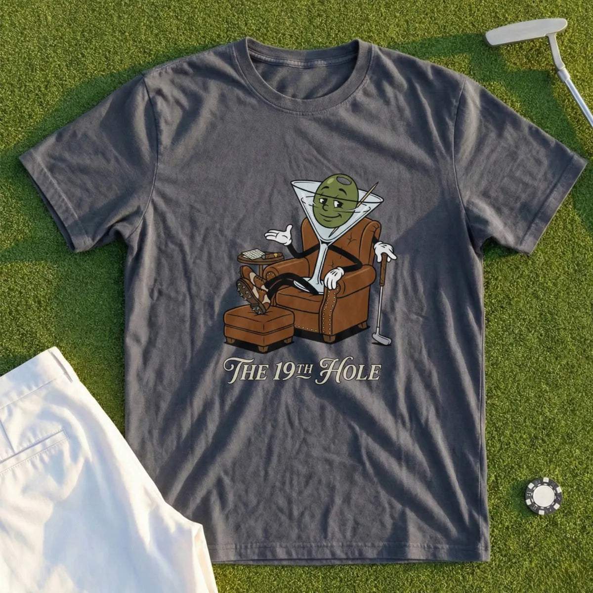 The 19th Hole Martini Tee