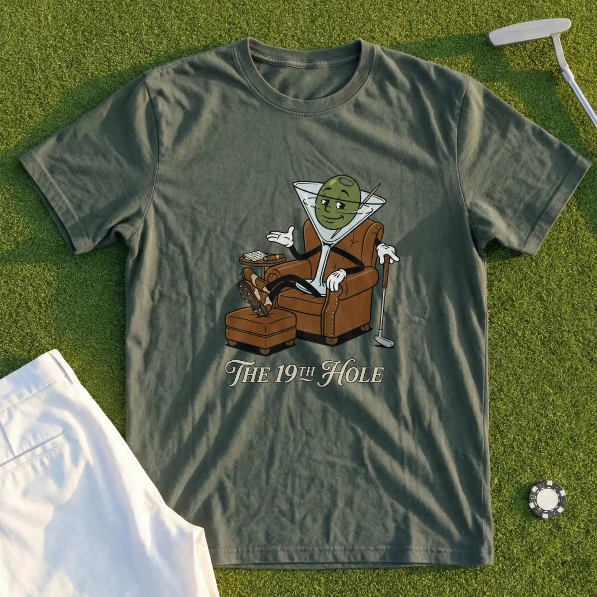 The 19th Hole Martini Tee