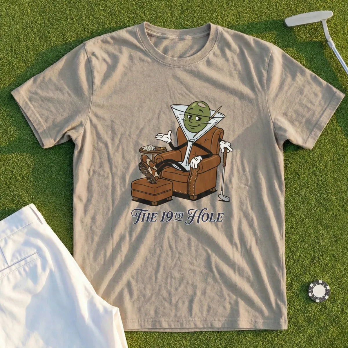 The 19th Hole Martini Tee