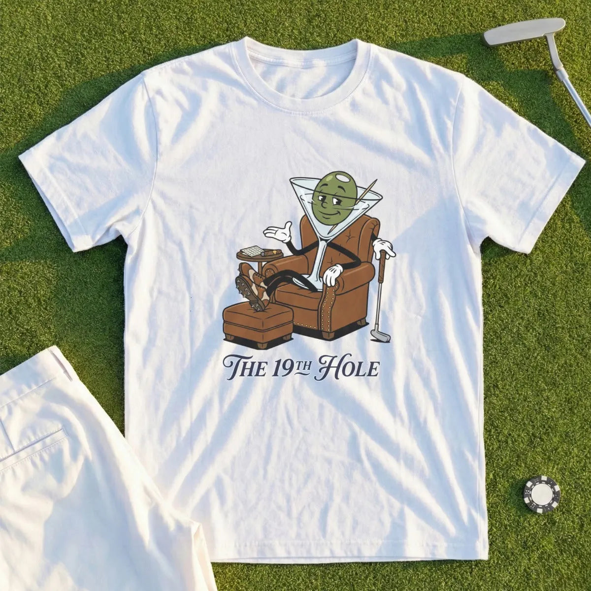 The 19th Hole Martini Tee