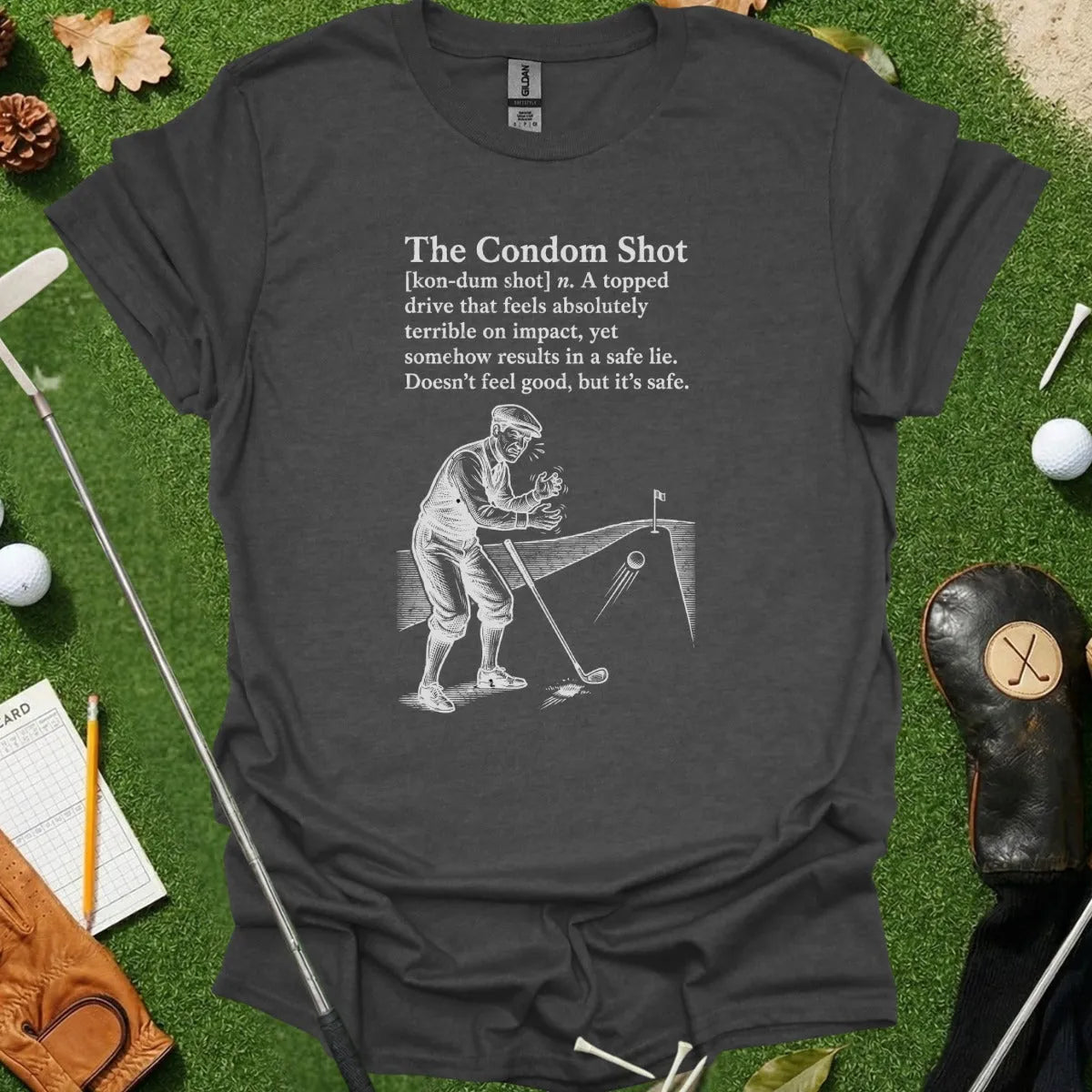 The Condom Shot Dictionary Definition Tee