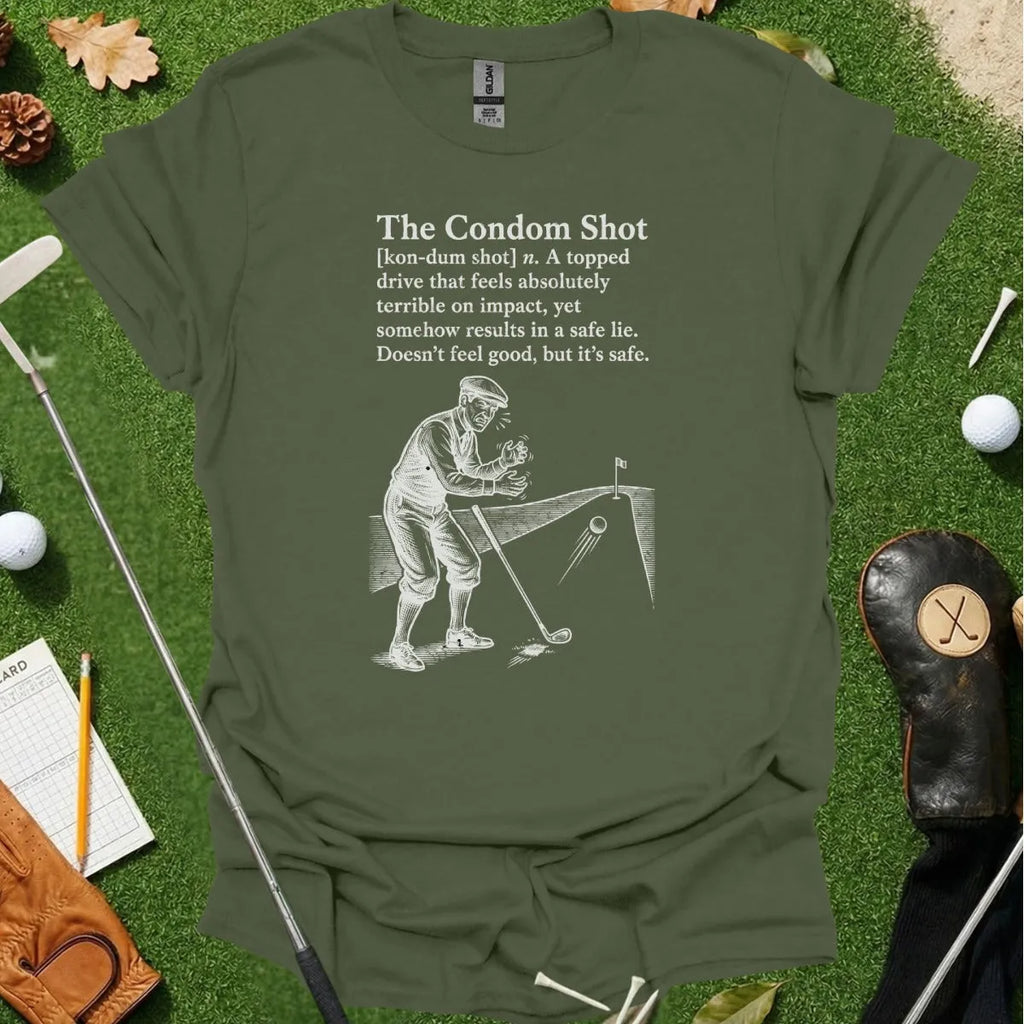 The Condom Shot Dictionary Definition Tee