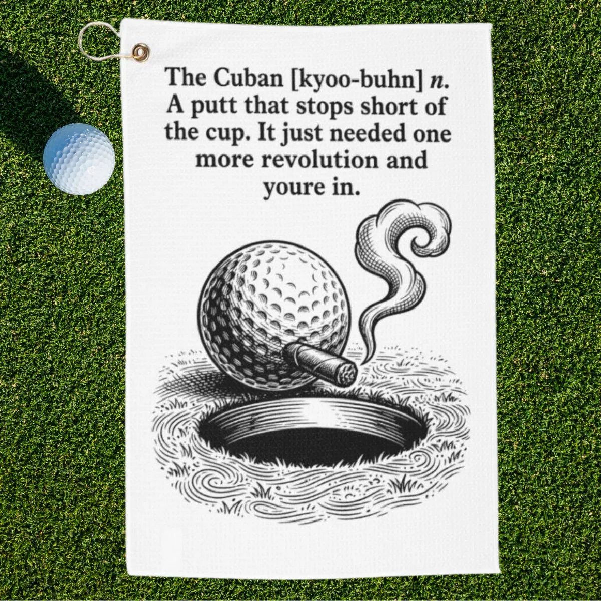 The Cuban Golf Towel