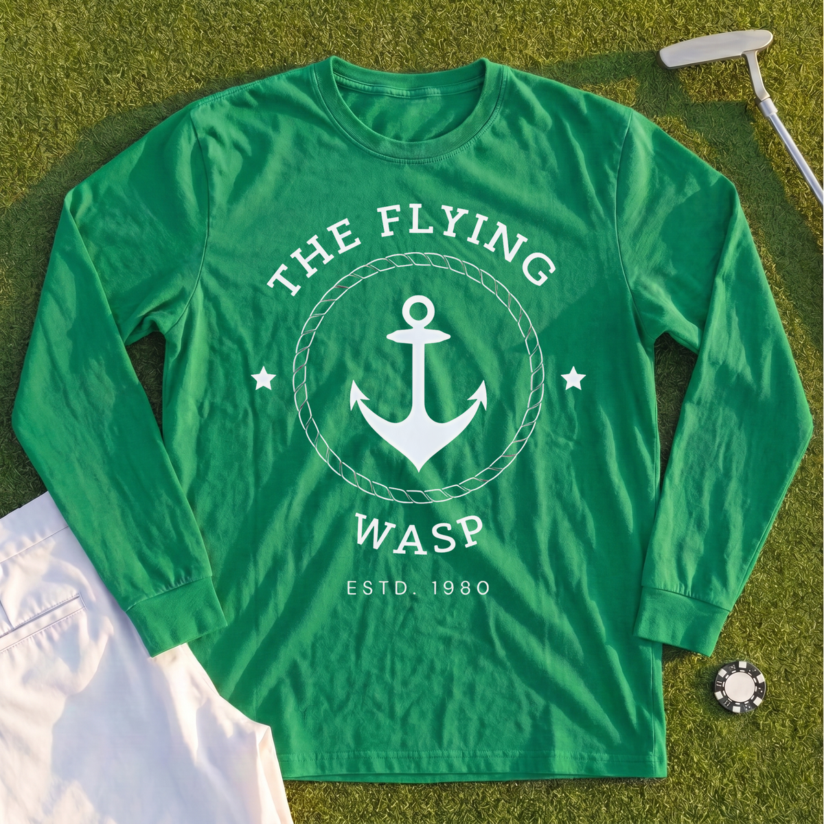 The Flying Wasp Long Sleeve Tee