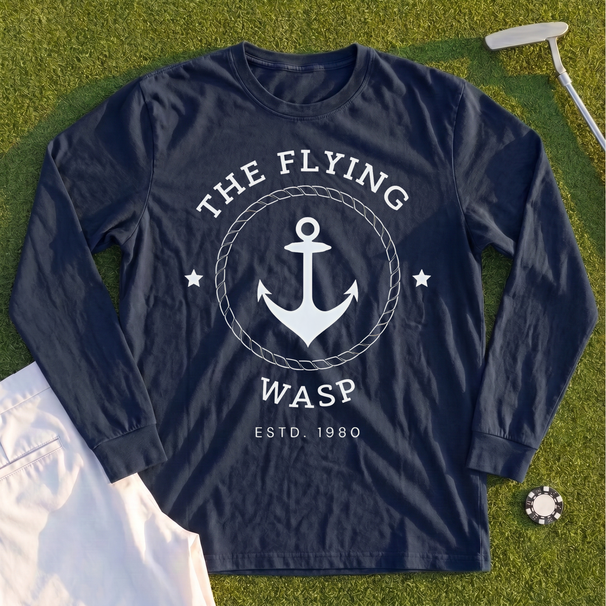 The Flying Wasp Long Sleeve Tee