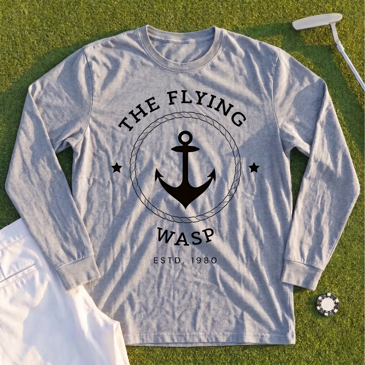 The Flying Wasp Long Sleeve Tee