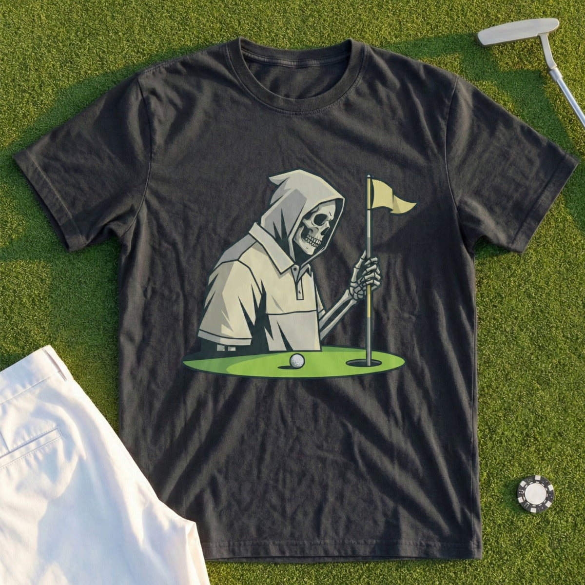 The Grim Caddie Tee
