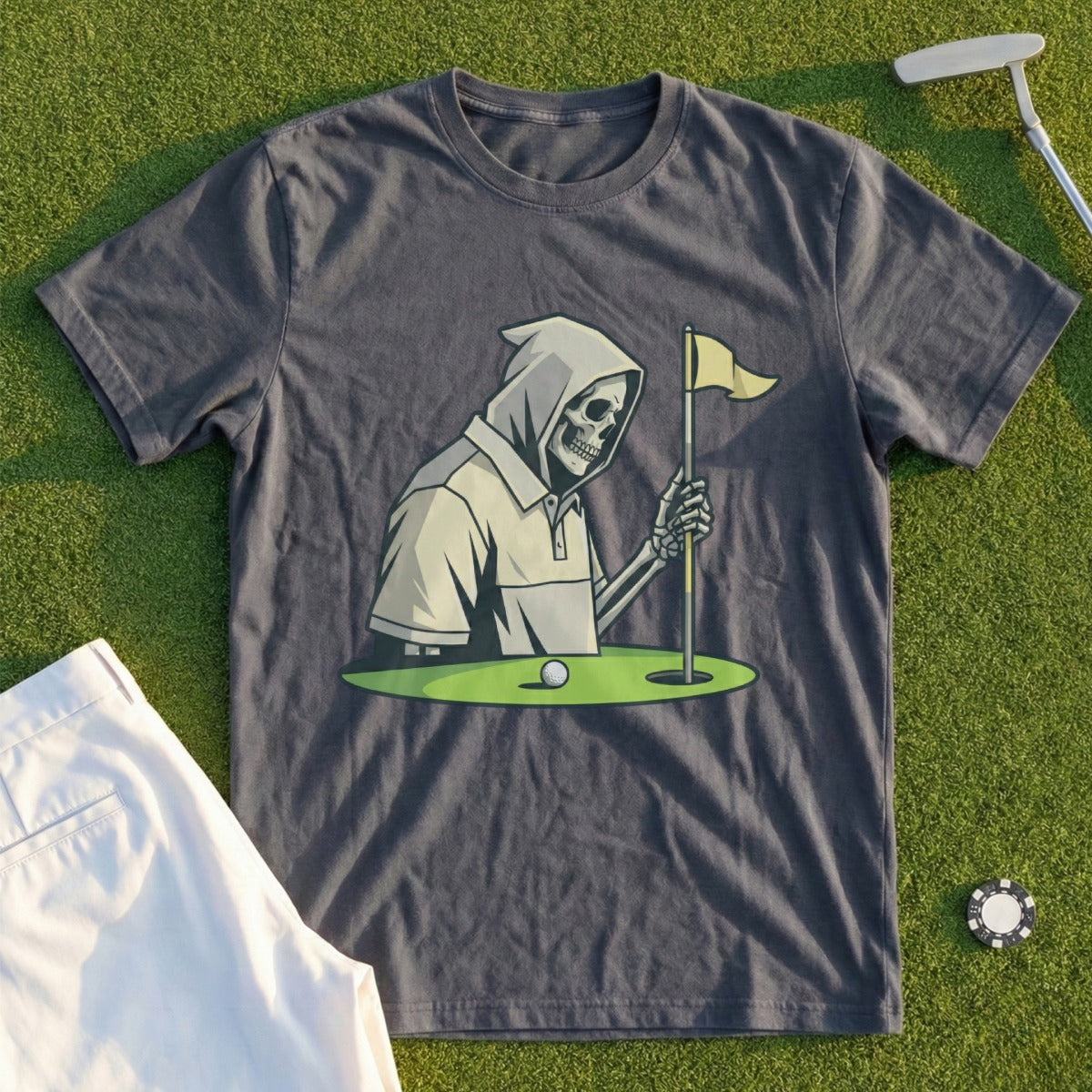 The Grim Caddie Tee