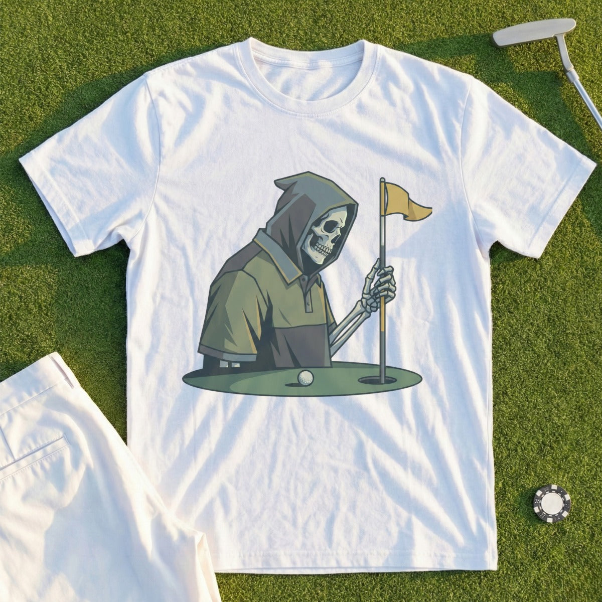 The Grim Caddie Tee