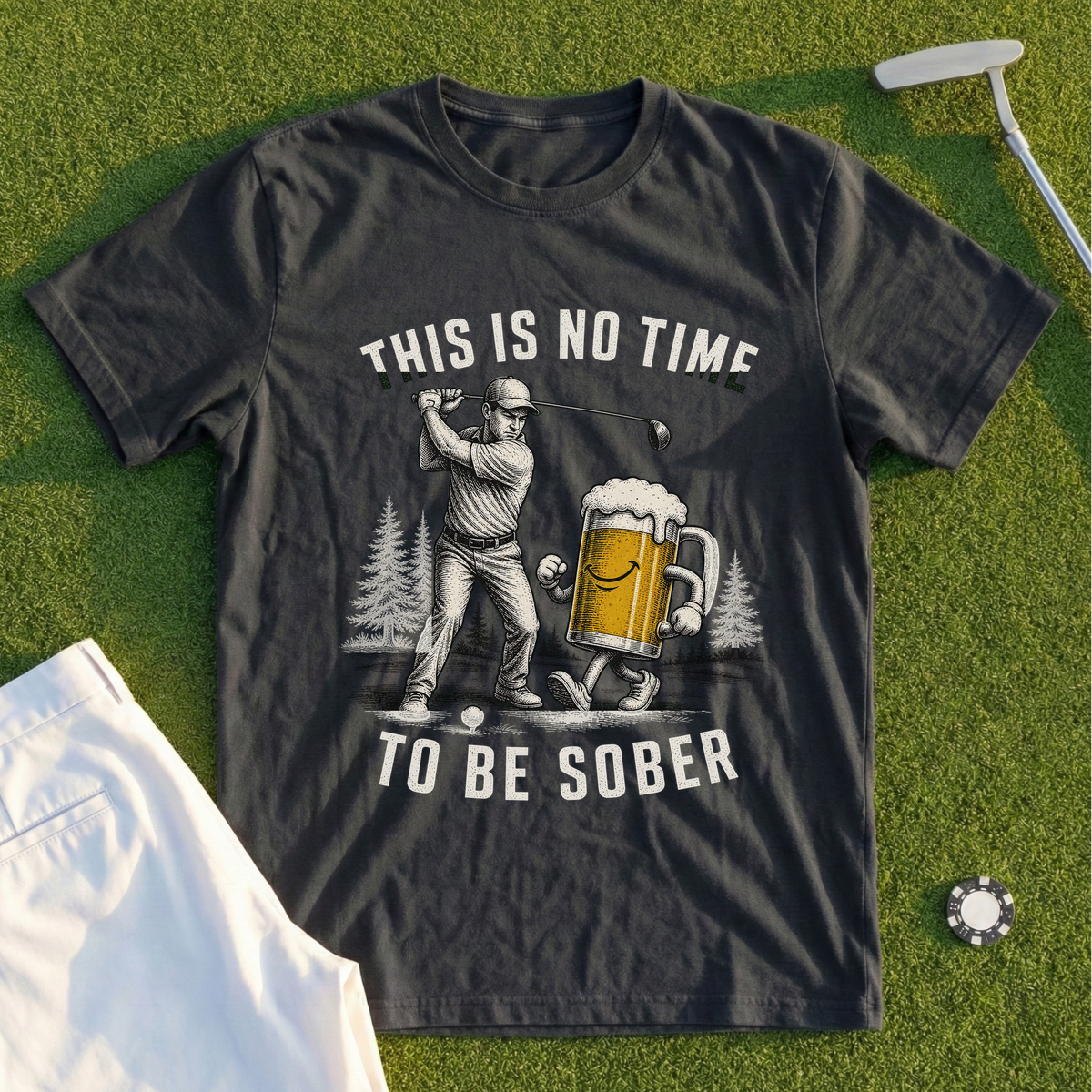 This Is No Time To Be Sober Tee