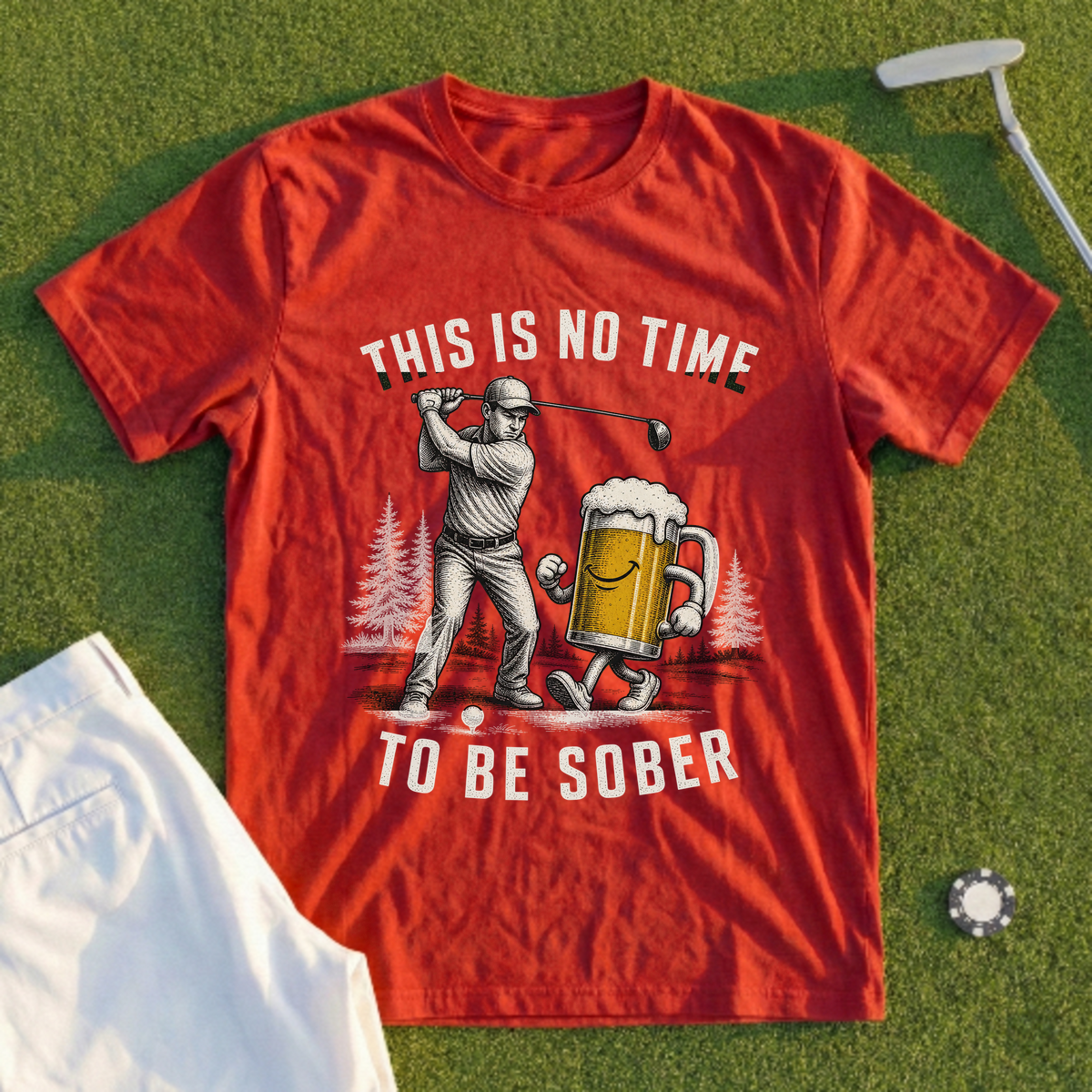 This Is No Time To Be Sober Tee