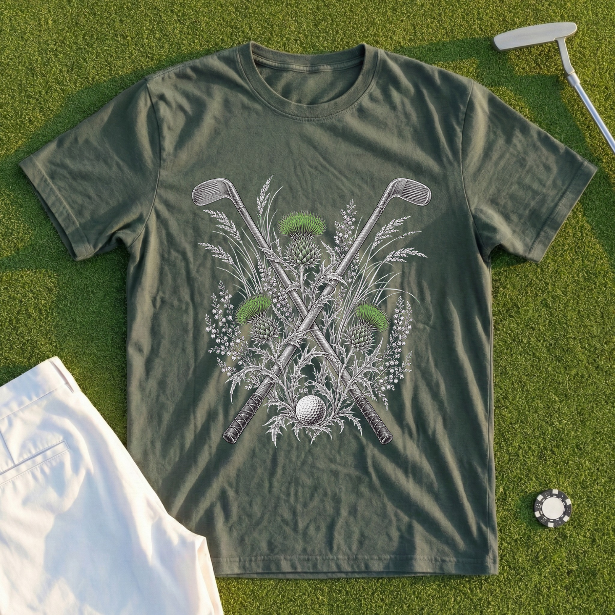 Thistle And Hickory Tee