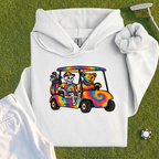 Tie Dye Golf Cart Hoodie