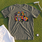 Tie Dye Golf Cart Premium Tee