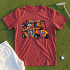 Tie Dye Golf Cart Tee