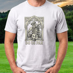 Til Death Do Us Par Tee worn on the golf course, White