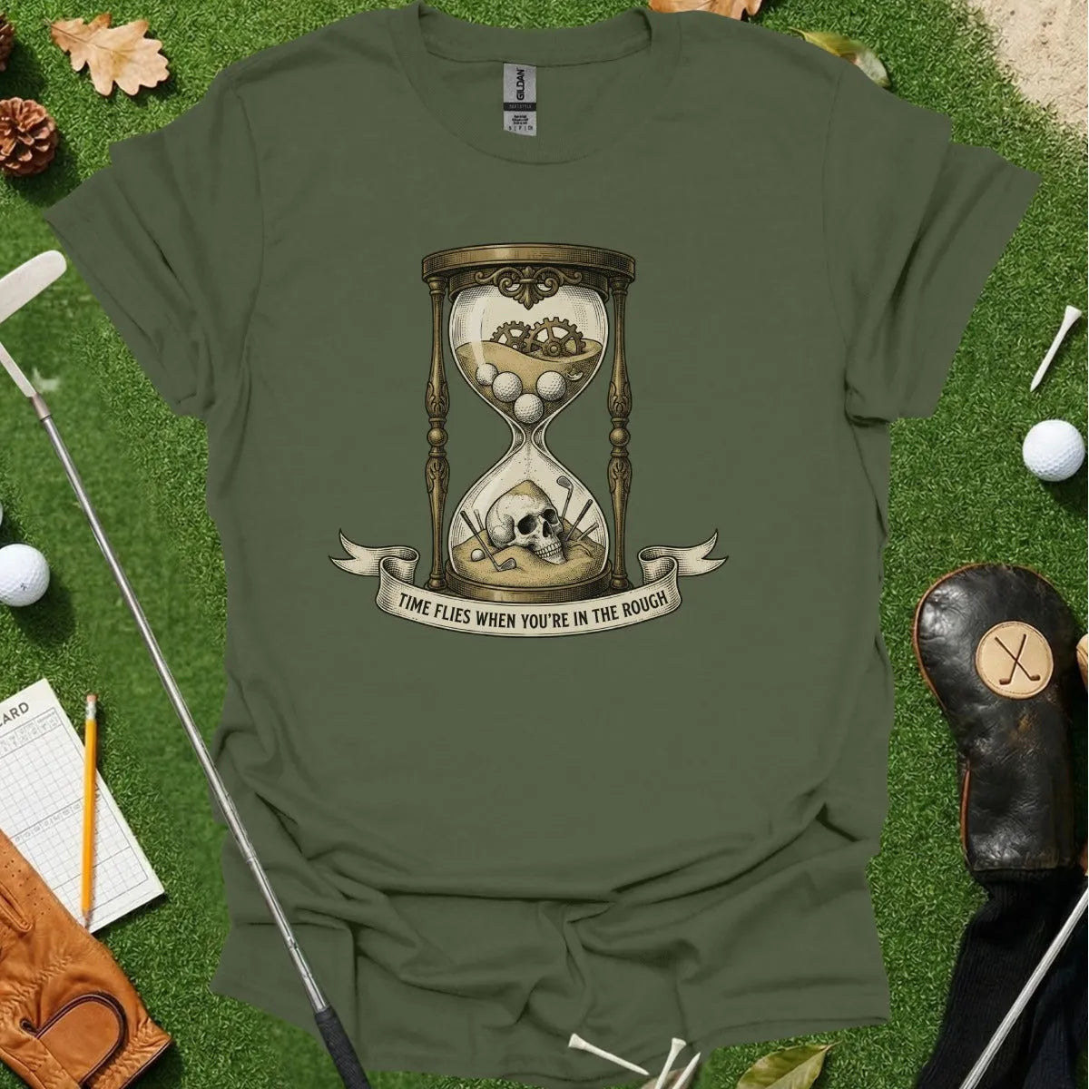 Time Flies in the Rough Tee