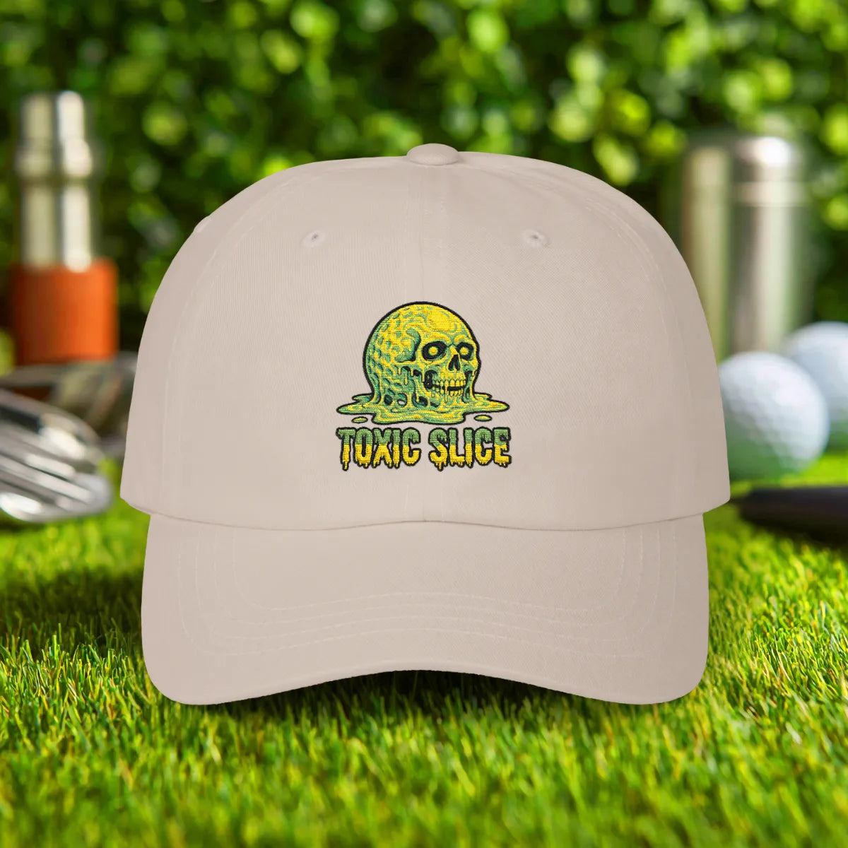 Toxic Slice Embroidered Hat