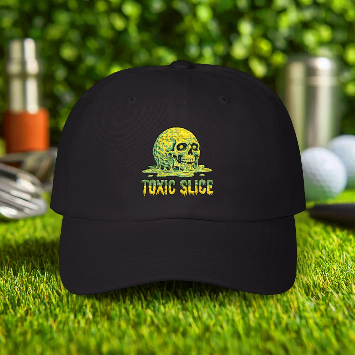Toxic Slice Embroidered Hat