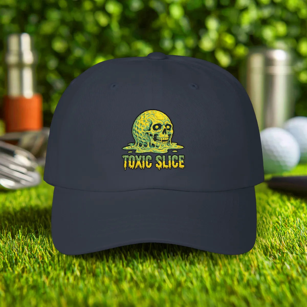 Toxic Slice Embroidered Hat