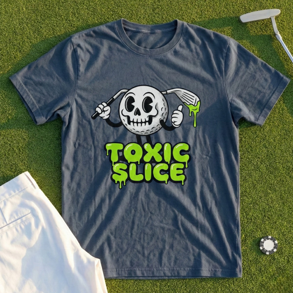 Toxic Slice Mascot Tee