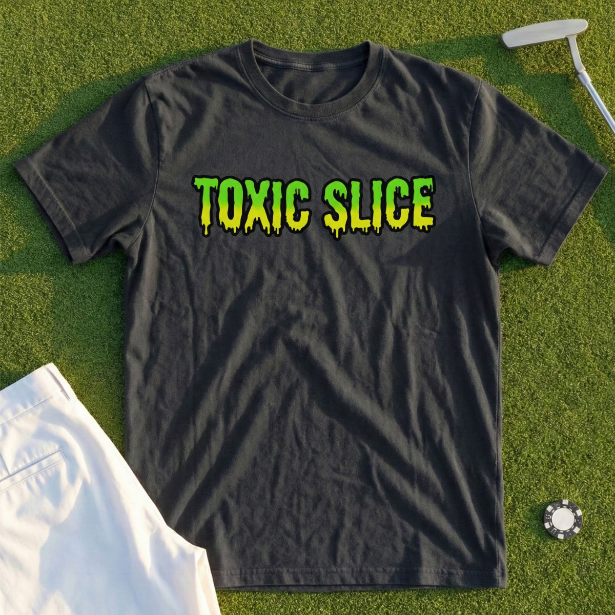 Toxic Slice Text Tee