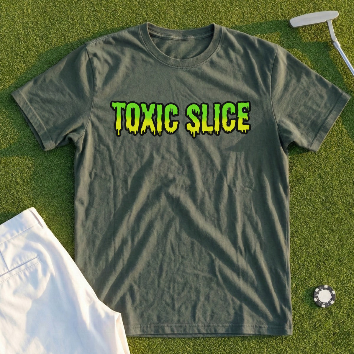 Toxic Slice Text Tee
