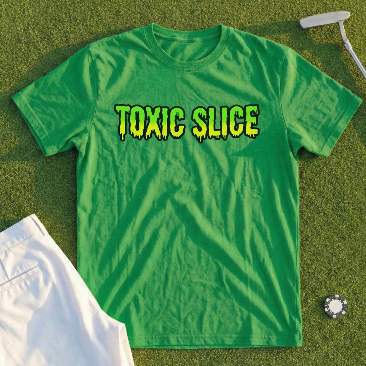 Toxic Slice Text Tee