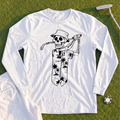 Tropical Skeleton Long Sleeve Tee