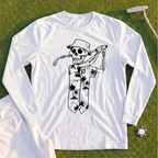Tropical Skeleton Long Sleeve Tee