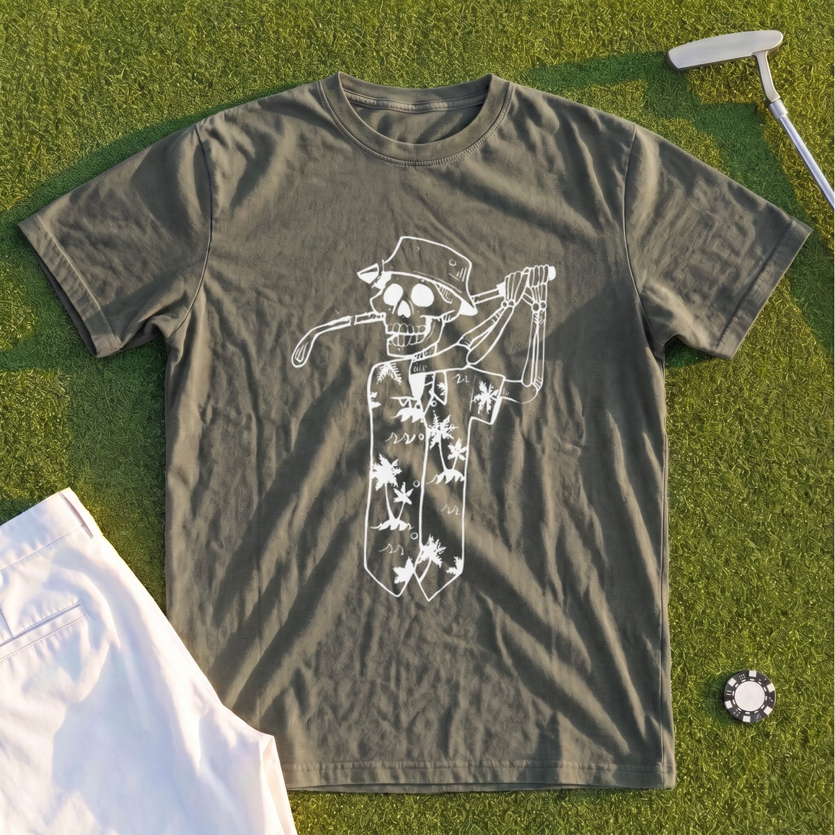 Tropical Skeleton Premium Tee