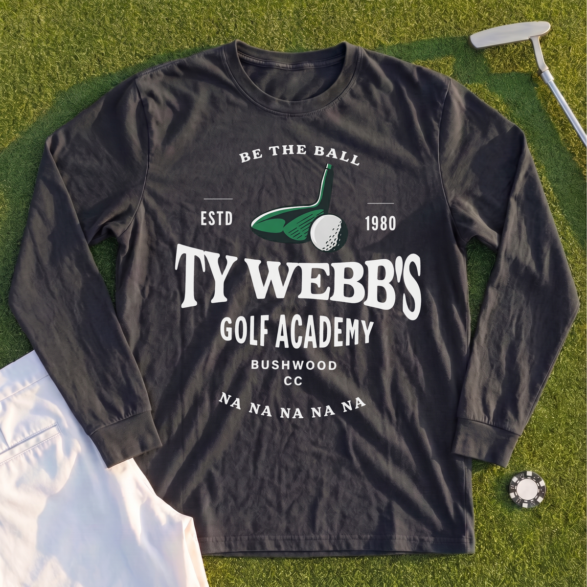 Ty Webb Golf Academy Long Sleeve Tee