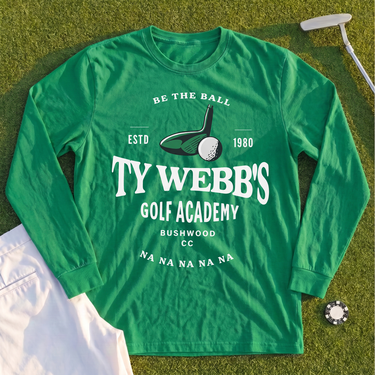 Ty Webb Golf Academy Long Sleeve Tee