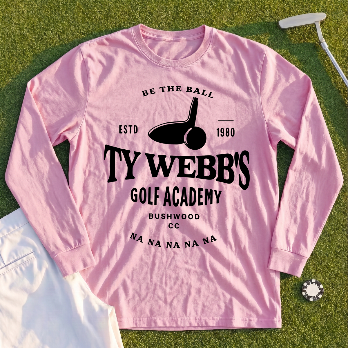 Ty Webb Golf Academy Long Sleeve Tee
