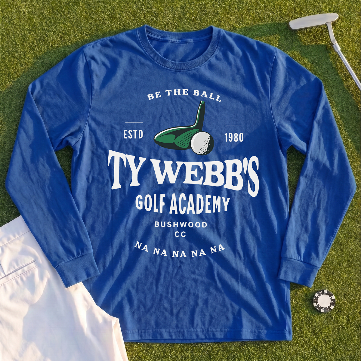 Ty Webb Golf Academy Long Sleeve Tee